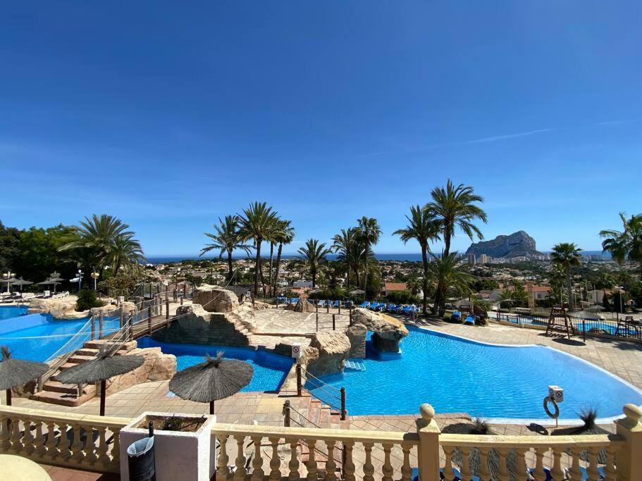 Flamingo Apartment - Imperial Park - Sea View, 6 Pools, Terrace 卡尔佩 外观 照片