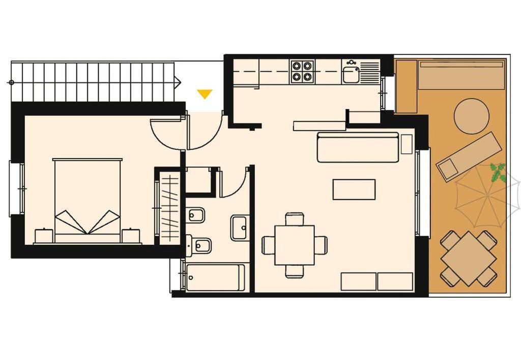 Flamingo Apartment - Imperial Park - Sea View, 6 Pools, Terrace 卡尔佩 外观 照片