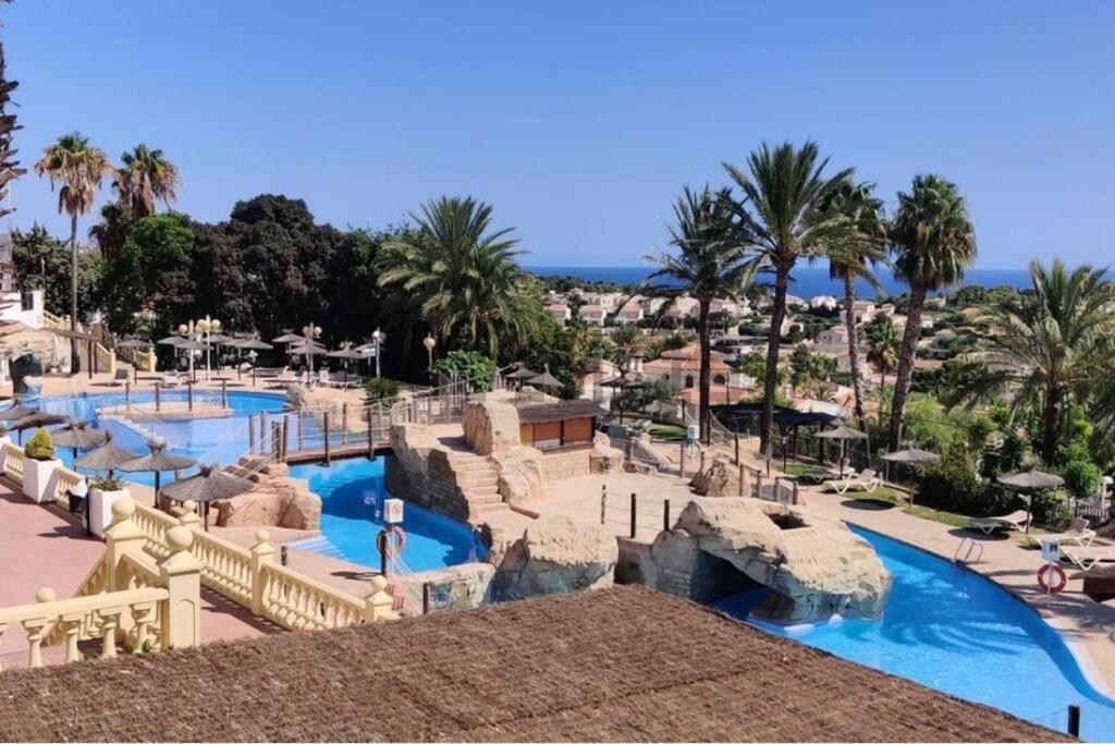 Flamingo Apartment - Imperial Park - Sea View, 6 Pools, Terrace 卡尔佩 外观 照片